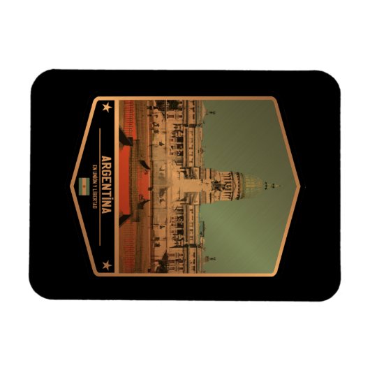 Magnet Flexible Argentine (Horizontal)