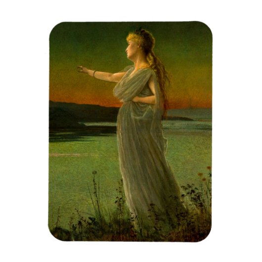 Magnet Flexible Ariane à Naxos John Atkinson Grimshaw (Vertical)