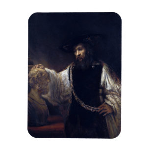 Magnet Flexible Aristote du frigorifique avec un buste Homer Rembr