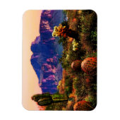 Magnet Flexible Arizona Désert Paysage Superstition Montagne (Vertical)