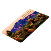 Magnet Flexible Arizona Désert Paysage Superstition Montagne (Côté Gauche)