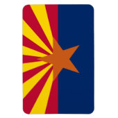 Magnet Flexible Arizona Flag, American The Copper State (Vertical)