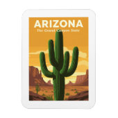 Magnet Flexible Arizona vintage (Vertical)