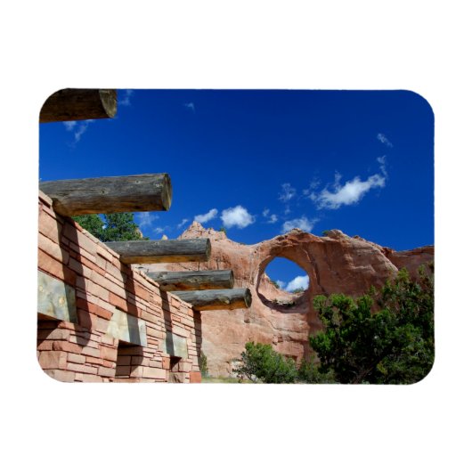 Magnet Flexible Arizona, Window Rock. Capitale des Navajo (Horizontal)