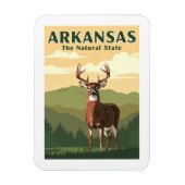 Magnet Flexible Arkansas vintage (Vertical)