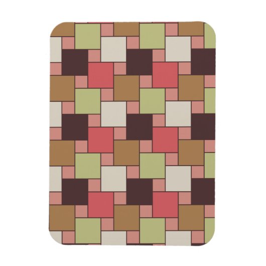 Magnet Flexible Armoire d'épices géométrique (Vertical)