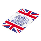 Magnet Flexible Armoiries britanniques (Côté Gauche)
