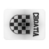 Magnet Flexible Armoiries de Croatie (Horizontal)