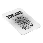Magnet Flexible Armoiries de Finlande (Côté Droit)