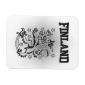Magnet Flexible Armoiries de Finlande (Horizontal)