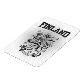 Magnet Flexible Armoiries de Finlande (Côté Gauche)