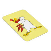 Magnet Flexible Armoiries de Foghorn Leghorn franchies (Côté Droit)