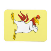 Magnet Flexible Armoiries de Foghorn Leghorn franchies (Horizontal)