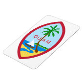 Magnet Flexible Armoiries De Guam (Côté Gauche)