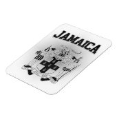 Magnet Flexible Armoiries de Jamaïque (Côté Gauche)