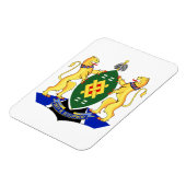 Magnet Flexible Armoiries de Johannesburg (Côté Gauche)