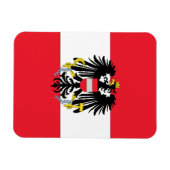 Magnet Flexible Armoiries de l'Autriche (Horizontal)