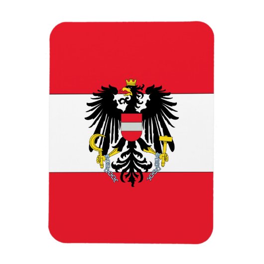 Magnet Flexible Armoiries de l'Autriche (Vertical)