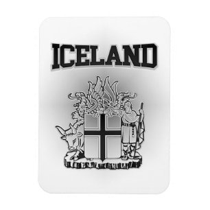 Magnet Flexible Armoiries de l'Islande