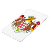 Magnet Flexible Armoiries De Monaco (Côté Gauche)