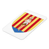 Magnet Flexible Armoiries de Perpignan (Côté Gauche)