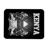 Magnet Flexible Armoiries du Kenya (Horizontal)