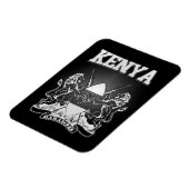 Magnet Flexible Armoiries du Kenya (Côté Gauche)