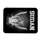 Magnet Flexible Armoiries du Soudan (Horizontal)