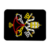 Magnet Flexible Armoiries du Vatican (Horizontal)