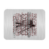 Magnet Flexible Armure de Dieu Soldat (Horizontal)