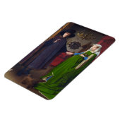 Magnet Flexible Arnolfini Portrait Peinture De Jan Van Eyck (Côté Gauche)