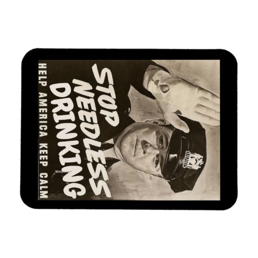 Magnet Flexible Arrêter de boire (Horizontal)