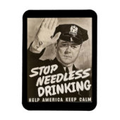 Magnet Flexible Arrêter de boire (Vertical)