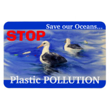 ARRÊTER l'aimant de pollution plastique