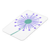 Magnet Flexible Arrière - plan à motif floral mignon (Côté Gauche)