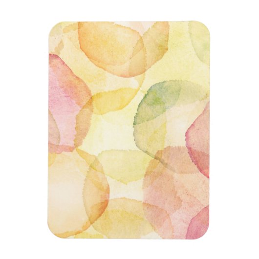 Magnet Flexible Arrière - plan abstrait conçu avec aquarelle (Vertical)