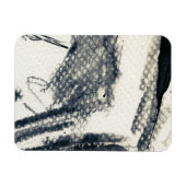 Magnet Flexible arrière - plan Abstrait, texture d'encre. 3 (Horizontal)