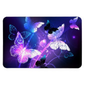 Magnet Flexible Arrière - plan avec papillons de nuit (Horizontal)