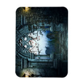 Magnet Flexible Arrière - plan de cimetière sombre (Vertical)