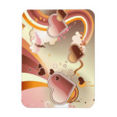 Magnet Flexible Arrière - plan de conception stylisé (Vertical)