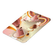 Magnet Flexible Arrière - plan de conception stylisé (Côté Gauche)