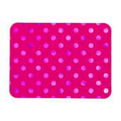 Magnet Flexible Arrière - plan de point Polka Foil Foil Métallic v (Horizontal)
