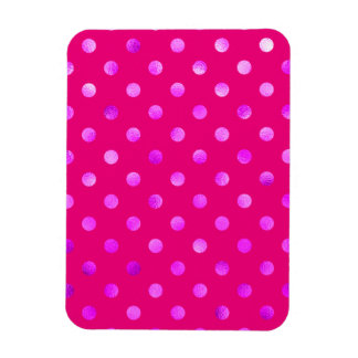 Magnet Flexible Arrière - plan de point Polka Foil Foil Métallic v