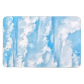 Magnet Flexible Arrière - plan Festive Happy Sunny Nuages (Horizontal)