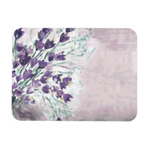 Magnet Flexible Arrière - plan grunge d'aquarelle avec des cloche