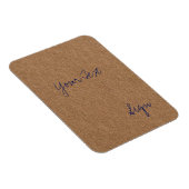 Magnet Flexible Arrière - plan papier cool avec encre (Côté Droit)