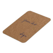 Magnet Flexible Arrière - plan papier cool avec encre (Côté Gauche)