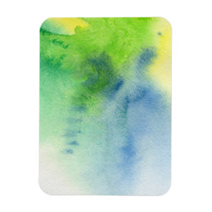Magnet Flexible Arrière - plan peint à la main 8 d'aquarelle