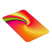Magnet Flexible Arrière - plan Rainbow Swirl (Côté Droit)