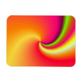 Magnet Flexible Arrière - plan Rainbow Swirl (Horizontal)